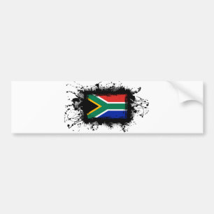 Südafrika-Flagge Autoaufkleber