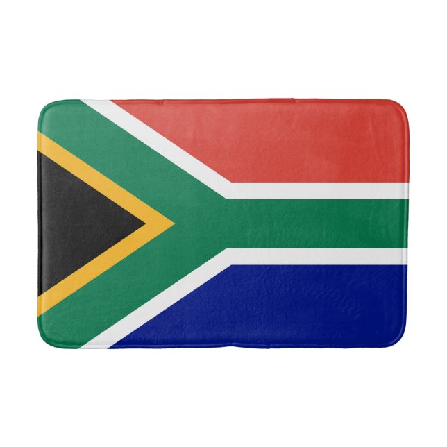Südafrika-Flagge Badematte (Vorderseite)
