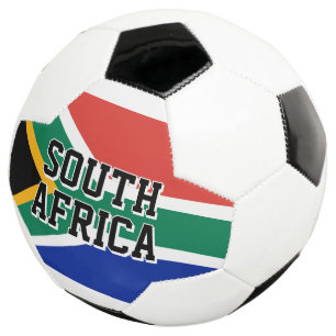 Südafrika-Flagge benutzerdefinierter Fußball für T