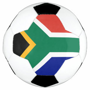 Südafrika-Flagge Fußball