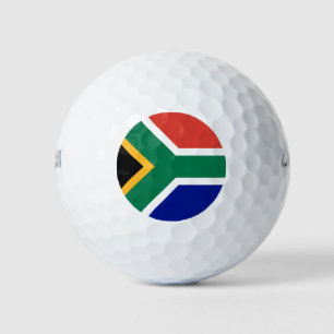 Südafrika-Flagge Golfball