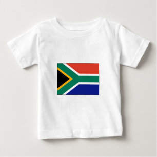 Südafrika-FLAGGE International Baby T-shirt