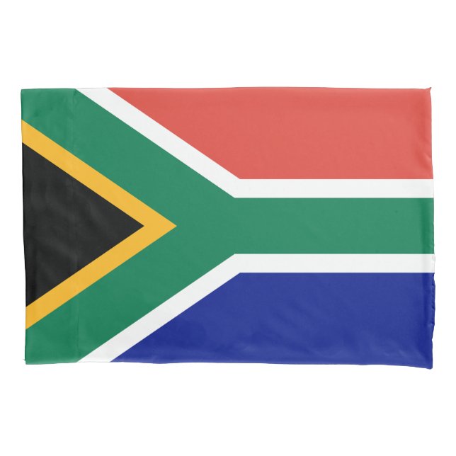 Südafrika-Flagge Kissenbezug (Vorderseite)