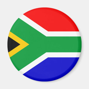 Südafrika-Flagge Magnet