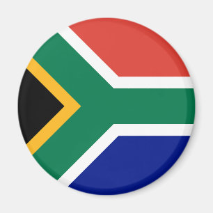 Südafrika-Flagge Magnet