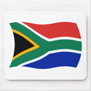 Südafrika-Flagge-Mauspad Mousepad