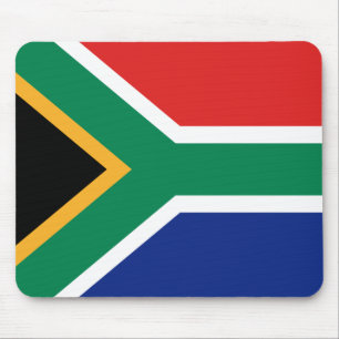 Südafrika-Flagge Mousepad