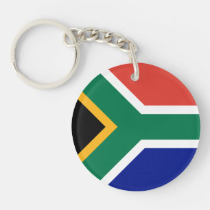 Südafrika-Flagge Schlüsselanhänger
