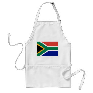 Südafrika-Flagge Schürze