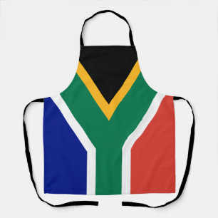 Südafrika-Flagge Schürze