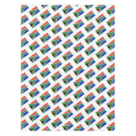 SÜDAFRIKA-Flagge Stilvolles Patriotikum Tischdecke