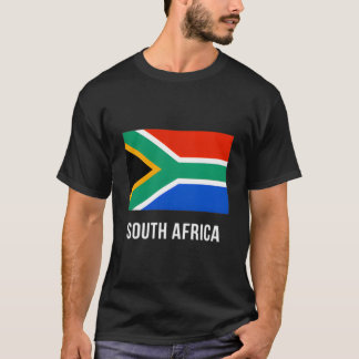 Südafrika-Flagge Südafrikanisch T-Shirt