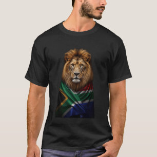 Südafrika-Flagge Südafrikanische Wurzeln T-Shirt