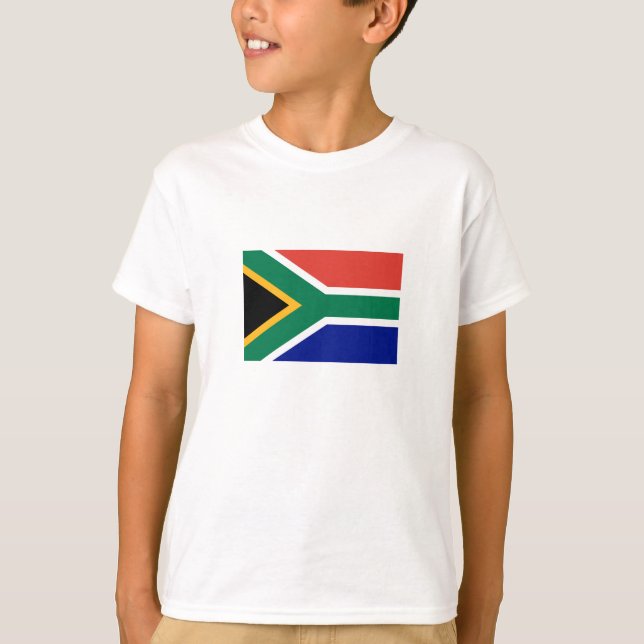 Südafrika-Flagge T-Shirt (Vorderseite)