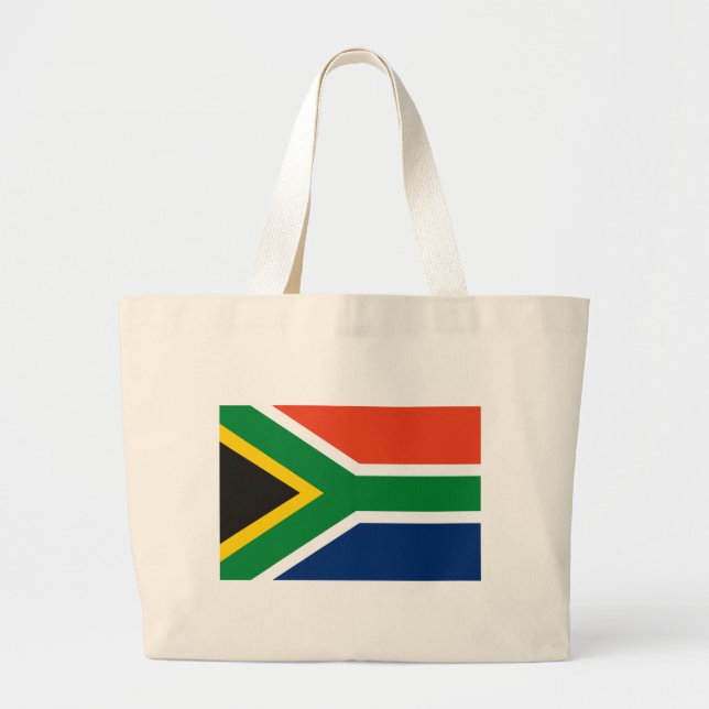 Südafrika-Flaggen-Taschen-Tasche Jumbo Stoffbeutel (Vorne)