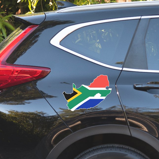 Südafrika Flaggenaufkleber XL Aufkleber (Auto Seite)