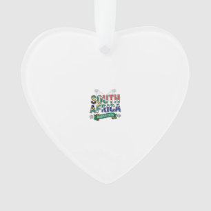 Südafrika Fußball 2026 Fußball Fett Land Typografi Ornament