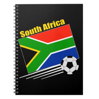 Südafrika-Fußball-Team Notizblock