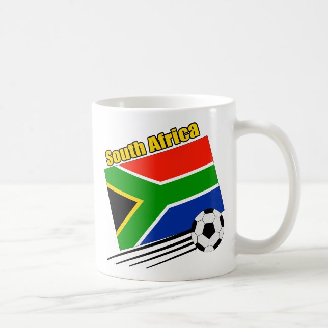Südafrika-Fußball-Team Tasse (Rechts)