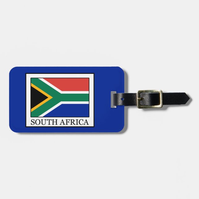 Südafrika Gepäckanhänger (Vorderseite horizontal)