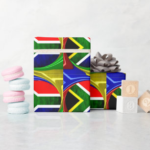 Südafrika Geschenkpapier