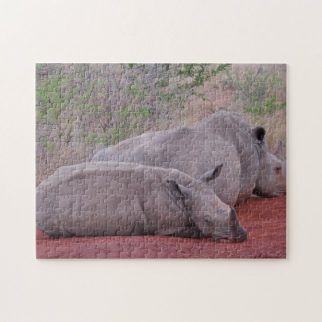Südafrika Hluhluwe Rhino Puzzle (Horizontal)