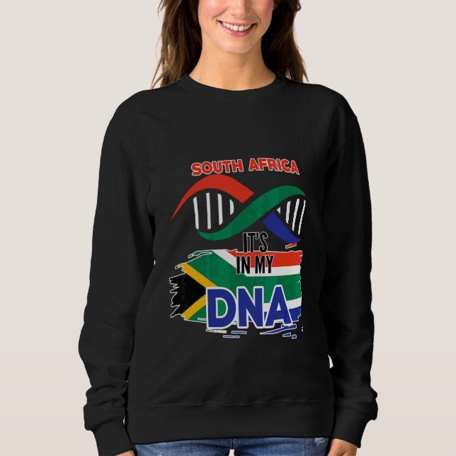 Südafrika in meinem Blut Sweatshirt (Vorderseite)