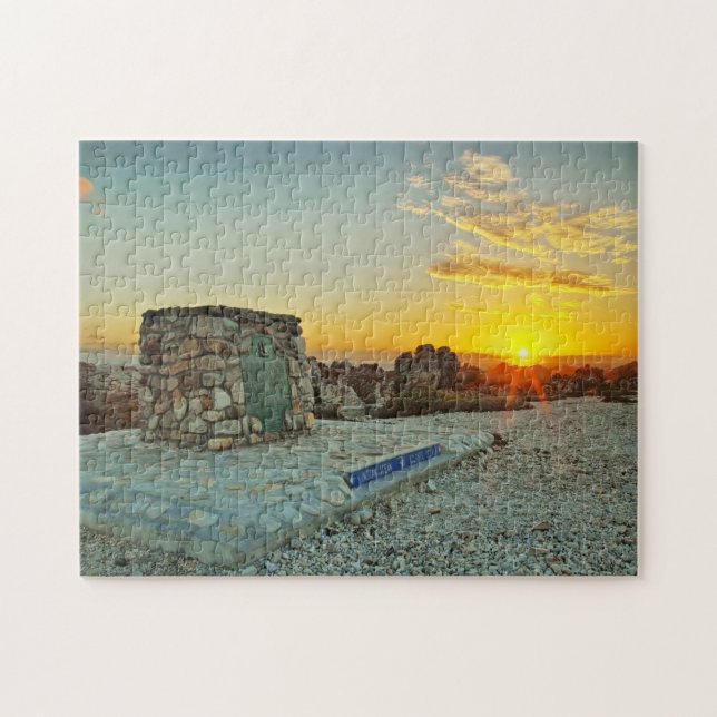 Südafrika Indischer Atlantik Agulhas Puzzle (Horizontal)
