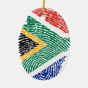 Südafrika Keramik Ornament