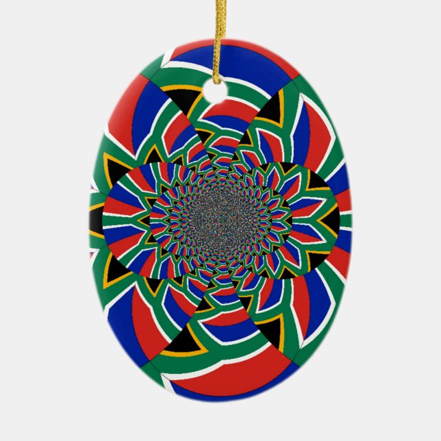 Südafrika Keramikornament (Vorne)