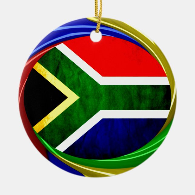 Südafrika Keramikornament (Vorne)