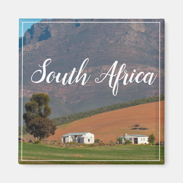 Südafrika Landschaft Berg SA Magnet (Vorne)
