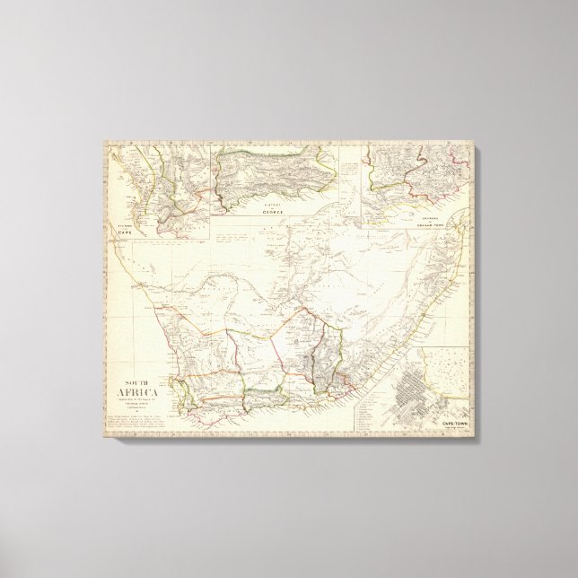Südafrika Leinwanddruck (Vorderseite)