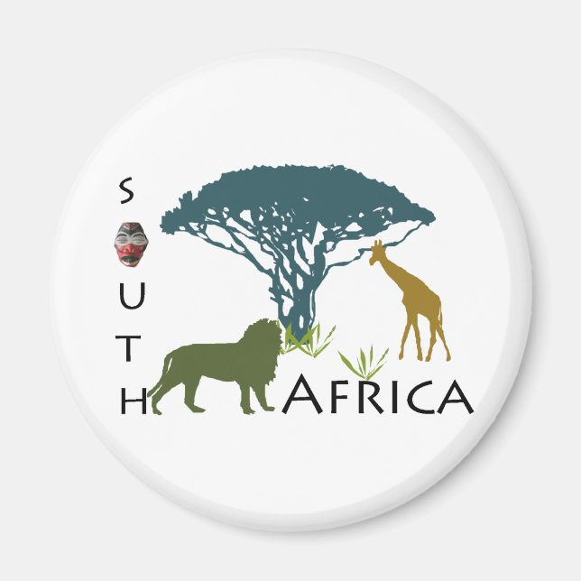 Südafrika Magnet (Vorne)
