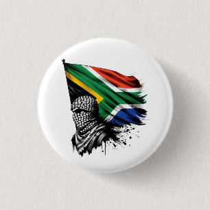 SÜDAFRIKA MIT PALÄSTINA BUTTON