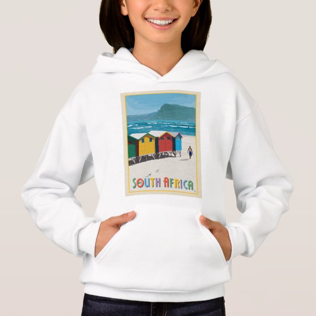 Südafrika | Muizenberg Beach Hoodie (Vorderseite)