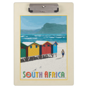 Südafrika   Muizenberg Beach Klemmbrett