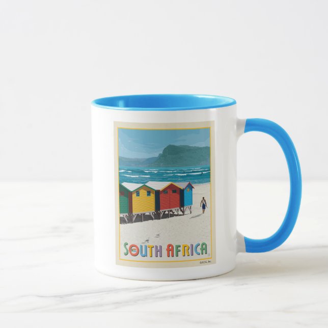 Südafrika | Muizenberg Beach Tasse (Rechts)