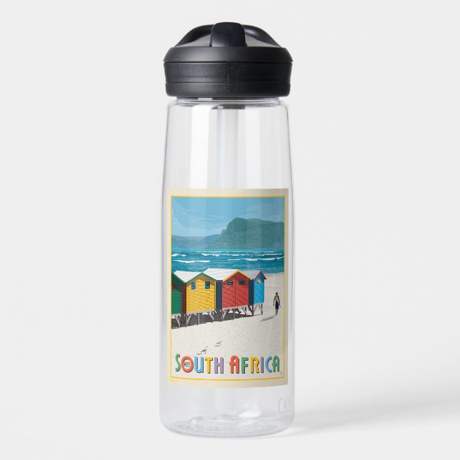 Südafrika | Muizenberg Beach Trinkflasche (Vorne)