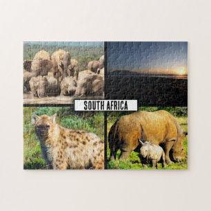 Südafrika NaturfotoCollage Puzzle