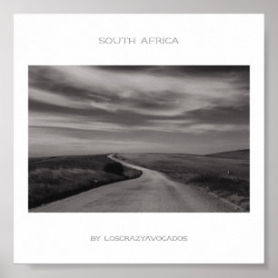 Südafrika Naturlandschaftsplaner Poster