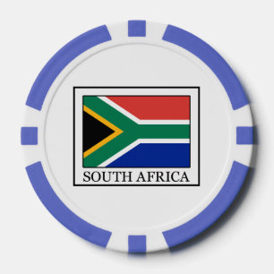 Südafrika Pokerchips