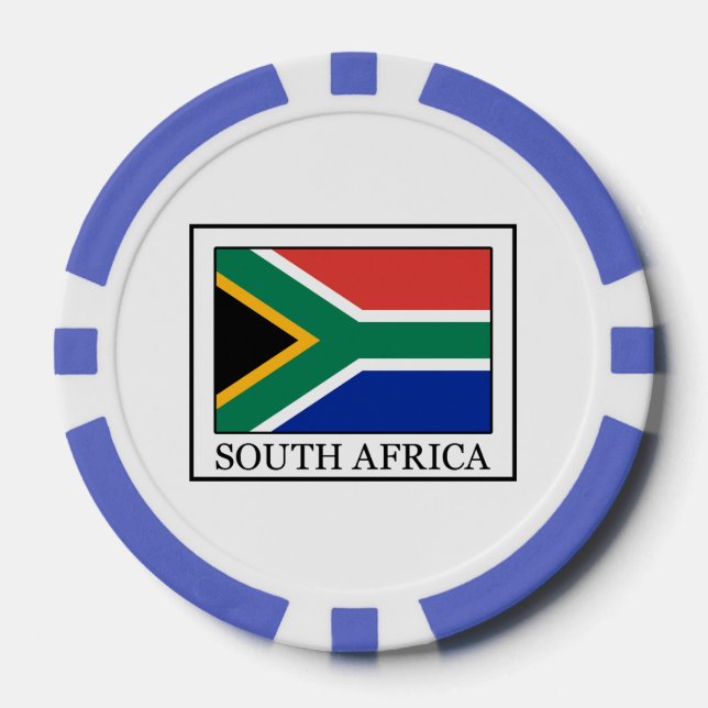 Südafrika Pokerchips (Vorderseite)