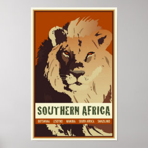 Südafrika Poster