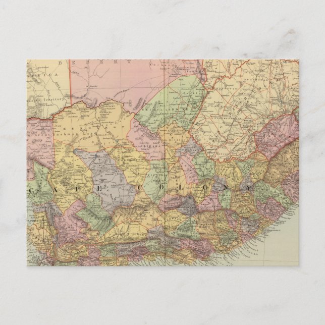 Südafrika Postkarte (Vorderseite)