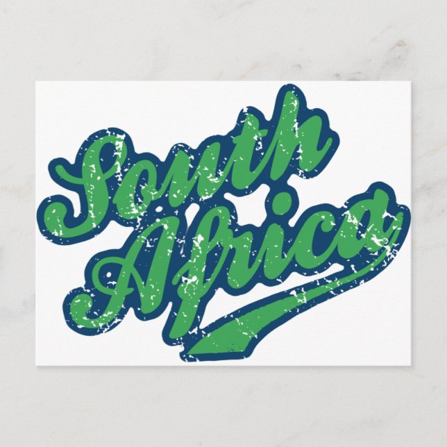 Südafrika Postkarte (Vorderseite)