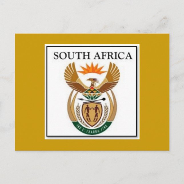 Südafrika Postkarte (Vorderseite)