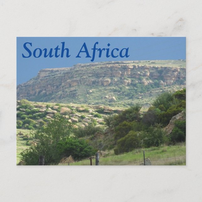 Südafrika Postkarte (Vorderseite)