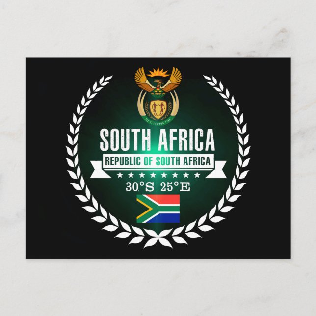 Südafrika Postkarte (Vorderseite)