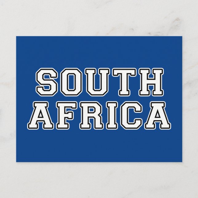 Südafrika Postkarte (Vorderseite)